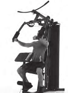 Benchpress: Start position: Ellbows should have the same height as the shoulders and are angled slightly Endposition:Move arms