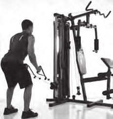 Attention: Fix upper body. Soutu: Aloitusasento: Seiso laitteen sivulla.