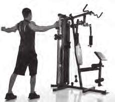 B utterfly reverse: Start position: Handles should be in shoulder height and are slightly bended.