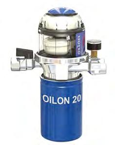 Lisävarusteet Oilon Plus Oilon Plus -suodatus- ja ilmanpoistolaitteen avulla säiliön ja polttimen välinen öljyputkisto toteutetaan ympäristöystävällisesti yksiputkisena.