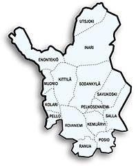 LSHP:n alueen kunnat LSHP:n alueen kuntien väestömäärissä on huomattavia eroja. Alueen suurin kaupunki on Rovaniemi (noin 62 000 asukasta) ja pienin kunta Pelkosenniemi (alle 1000 asukasta).