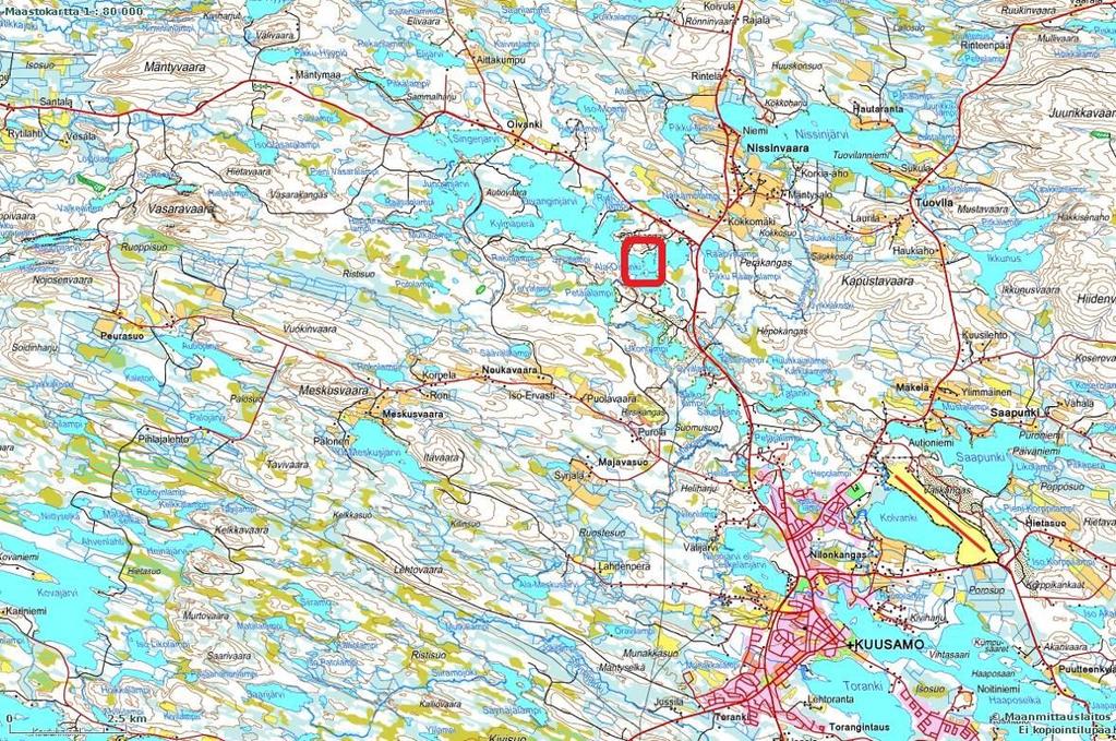 satelliittikuvalla