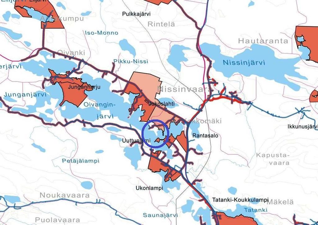 6 3.1 Selvitys suunnittelualueen oloista 3.1.1 Alueen yleiskuvaus Alue on hyvin lomarakentamiseen ja pysyvään asumiseen soveltuvaa kaunista rantaaluetta.