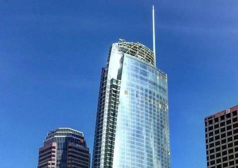betonivaluun Yhdysvaltojen kymmenenneksi korkeimmassa rakennuksessa: