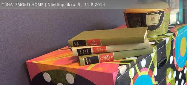 file:///z:/nayttelyt/14_tiinasmoko.htm Page 1 of 2 Tiina smoko Home Suomen käsityön museon Näytönpaikassa 5.-31.8.