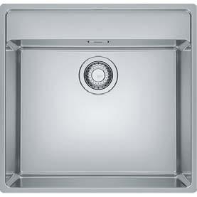 Allas tasoon päältä asennettuna 1-altainen, altaan mitat:350x410mm,