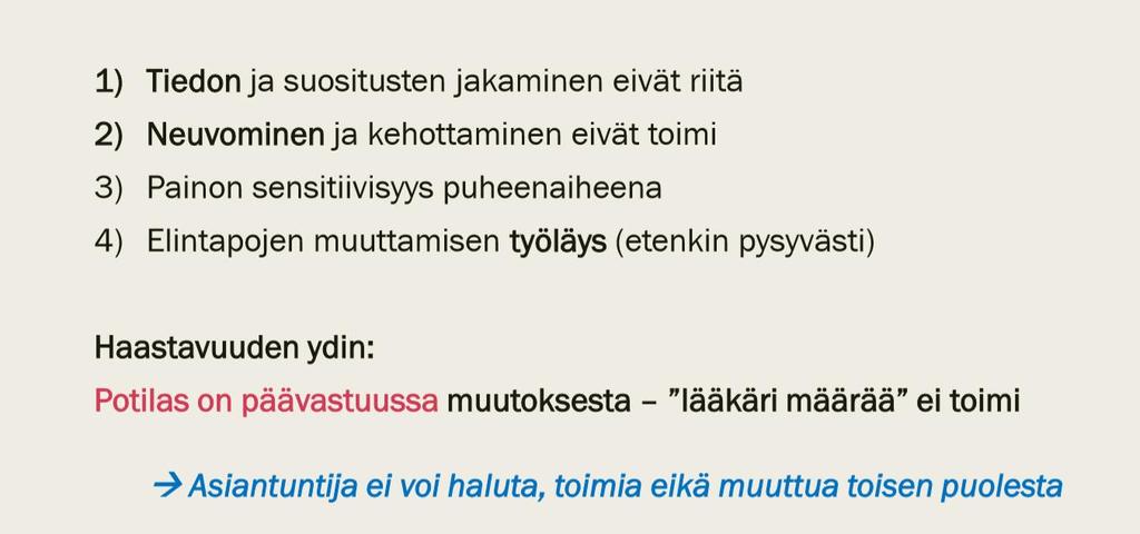 Elintapaohjauksen