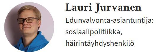 ) AYY:n linjapaperi Minna Mäkitalo, Koulutuspolitiikan asiantuntija