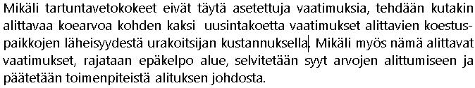 Työmaalla tehtävä laadunvarmistus Ohjeet tulee olla yksiselitteiset: Millä menetelmällä tehdään?