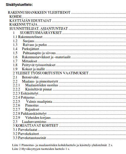 TYÖSELOSTUS 1/2 Mikä tekee hyvän selostukset?