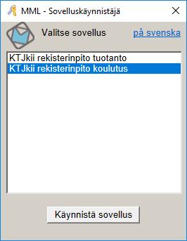 OHJE 6 Kunta sovellukset käynnistämisen jälkeen Sovelluskäynnistäjä -ikkunasta voi avata valitsemansa sovelluksen. 3.2. Tunnistautuminen Mozilla Firefox-selaimella Ks.