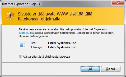 OHJE 8 4.3. Virhetilanteet Jos kirjautuminen ei onnistu varmista kunnan varmennevastaavalta, onko tunnuksellasi oikeudet palveluun. Katso myös ohjeesta kohta 5.1.