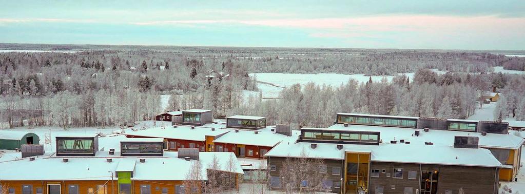 Pudasjärven hirsikampus Urakoitsija: Lemminkäinen Oyj Sijainti: Pudasjärvi Kuvaus: Maailman