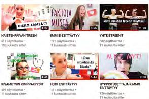 TV2:sen lähetyksiä Suomi Gymnaestradasta katsoi yhteensä 204 000 henkilöä. Areenasta katselukertoja kertyi yhteensä 34 929. TAVOITTEET 2018 1.