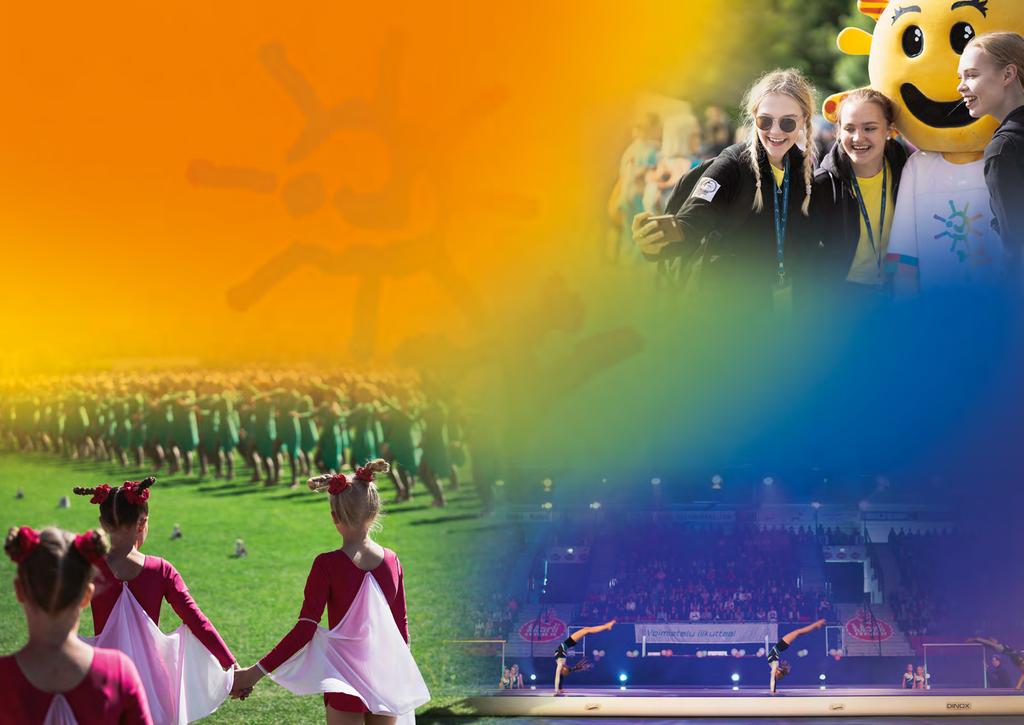 VOIMISTELUN SUOMI GYMNAESTRADA Kesän monipuolisimmat ja liikunnallisimmat festarit koettiin 7. 10.6.