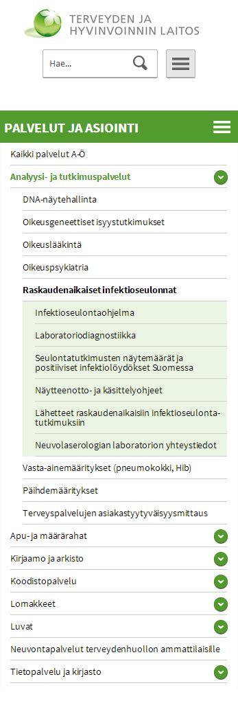 Sivun otsikko Sivun otsikko (H1) on värillinen (palvelualuesivut) tai musta (aihesivut) otsikko keskipalstassa. Uutta sivua luodessa otsikko tulee näkyviin automaattisesti.