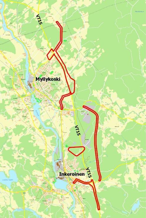 1. PERUS- JA TUNNISTETIEDOT 1.1. Tunnistetiedot Yleiskaavan nimi: Yleiskaavatunnus: Anjalankosken taajamayleiskaavan muutos ja laajentaminen, valtatien 15 parantaminen YK3/4 Diaarinumero: 2157/10.02.