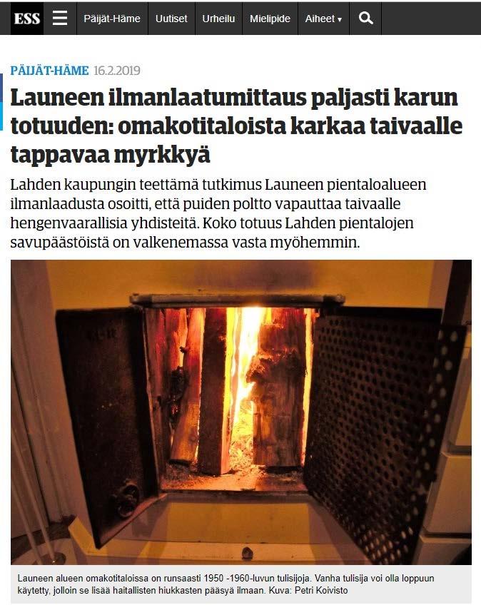 ..ja sitten Etelä-Suomen Sanomat