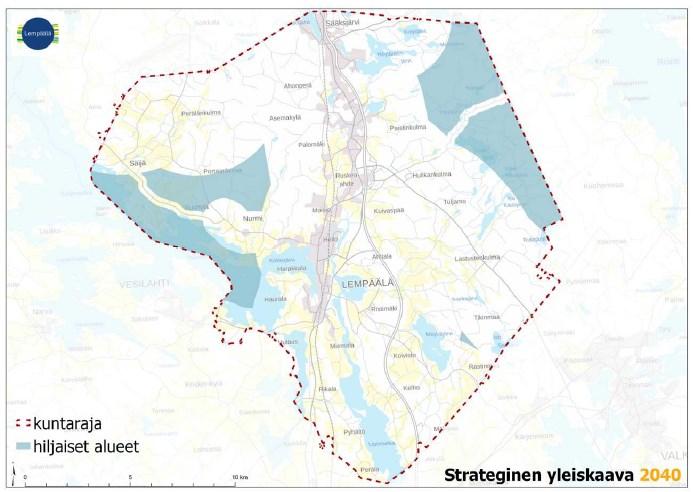 joiden ulkopuolelle jäivät hiljaiset alueet. Liitteessä 2 on raportti Lempäälän luonnohiljaiset alueet, jossa on kuvattu tarkemmin hiljaisten alueiden kartoitusmenetelmiä sekä kartoituksen tuloksia.
