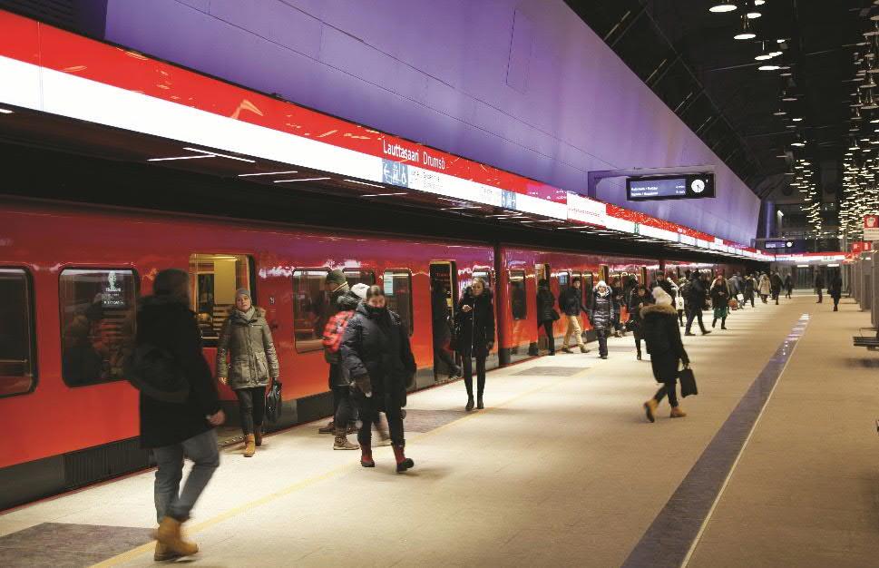 Esteettömyys metroliikenteessä 1/2 Kaikilla metroasemilla esteetön