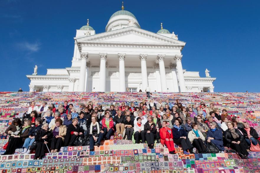 Martat eri puolilta Suomea kokoontuvat Marttatorille Helsinkiin lauantaina 14.9.