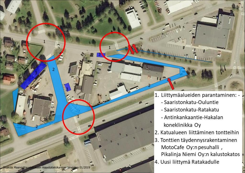 10 2. Kehittämistoimenpiteet 2.1. Tontin omistajien haastattelu Liikennesuunnittelun lähtökohdaksi pidettiin alueen tontin omistajien kanssa neuvotteluja tonttien nykyisestä liikennöinnistä ja