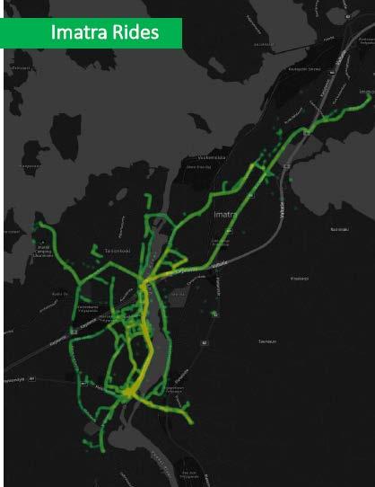 8. Käyttäjädata EASYBIKE-sovelluksen avulla kerättiin välillä 25.7.-31.10.