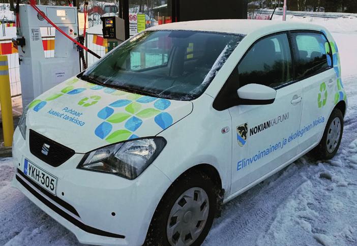 BIOKAASU TERVETULOA TANKKAAMAAN! BIOKAASULLA PUHTAAMMIN Kaasuauto on käyttökustannuksiltaan edullinen vaihtoehto ja lisäksi kaasulla ajaminen vähentää liikenteen päästöjä.