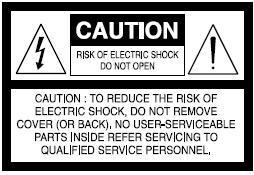 Ohjeiden vastaisen käytön seurauksena saatat joutua alttiiksi lasersäteilylle tai sähköiskulle. Älä avaa laitetta ÄLÄKÄ KATSO SÄTEESEEN.