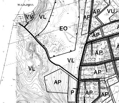 Kuva 9. Ote Keski-Suomen tarkistetusta maakuntakaavasta Suunnittelualue sijoittuu maakuntakaavan Kulttuuriympäristön vetovoima-alueelle.