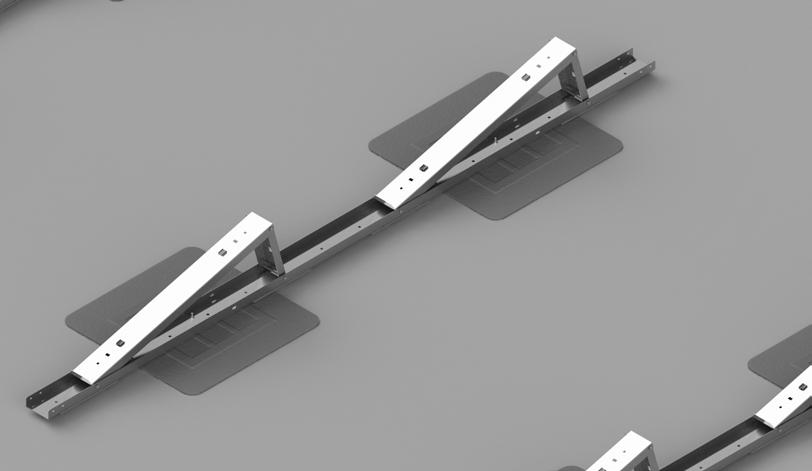 45 SOLAR UP - UNIVERSAL PLATFORM Kiinnityslevy