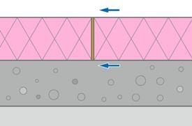 Jos yli 20 mm leveä avosauma tiivistetään kahdella saumavaahtokerroksella ( 100 mm eristekerros), riittää että ulommainen vaahtokerros on palopolyuretaanivaahtoa.