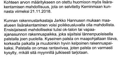 OP-Kiinteistökeskuksen Petteri Haapala on käynyt suorittamassa Maulan seurakuntatalon arvioinnin 7.11.2018.