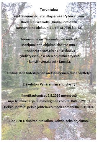 Sauli ja Rauno Luttinen esittävät esitysten lomassa "Laivat puuta, miehet laulaa" -ohjelmanumerostaan valikoimiaan raumankielisiä meriaiheisia laulu- ja lausuntakappaleita. Mainos suurempana?