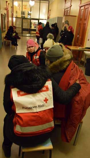 VALMIUS Ensihuoltoharjoitus Oulun kaupungin sosiaalipäivystyksen kanssa 17.1.2019 Punaisen Ristin ja Vapaaehtoisen Pelastuspalvelun valmiuden yksi toimialueista on ensihuolto.