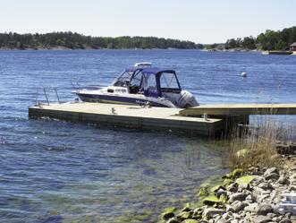 16 mm 20 m 280 Sakkeli 20 mm 4 kpl 24 Lisävarusteet Sivuverhoilu 10 m laituriin Sivuverhoilu 12 m laituriin 608 707