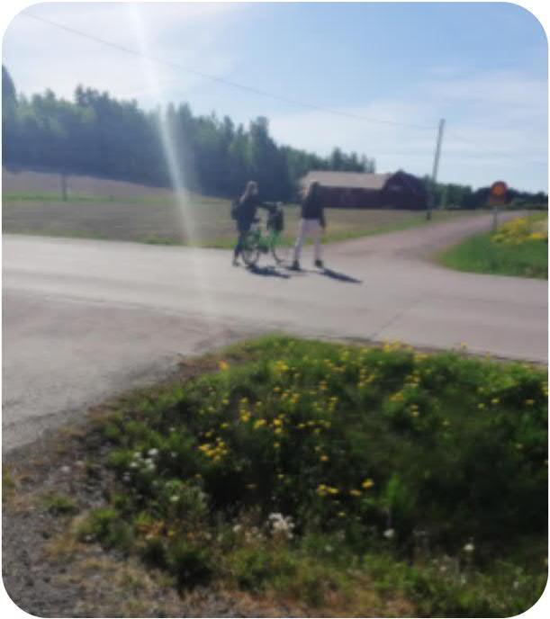 Kaupan lähellä oleva STOP-risteys (Tiilääntie x Askolantie) Sorvansuontien