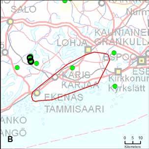 1. Snappertunan reviiri (Uusimaa) Yksilömääräarvio: 2 8.8. 31.12. 8 kpl 1 kpl, 3 yks. 1.1.2019 21.2.2019 9 kpl Alueen koko 790 km 2 DNA näytteet GPSaineisto Kerätyt näytteet: 1 kpl Onnistuneet määritykset: 1 kpl.