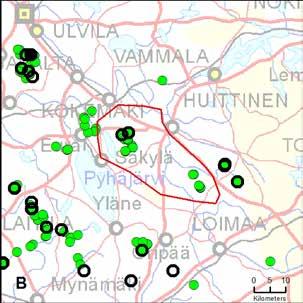 Yhdestä kerätty näyte myöhemmin myös Hämeenlinnassa, dispersoinut. Vuodenvaihteen jälkeen kuusi eri yksilöä.