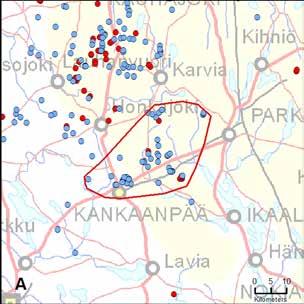 14. Kankaanpään reviiri (Satakunta) Yksilömääräarvio: 2 18.10. 31.12. 29 kpl 6 kpl, 34 yks. 1.1.2019 20.
