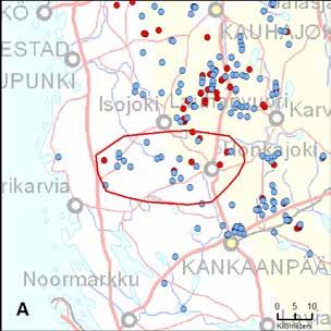 15. Honkajoen reviiri (SatakuntaPohjanmaa) Yksilömääräarvio: 3 16.8. 31.12. 8 kpl 3 kpl, 3 yks. 1.1.2019 22.