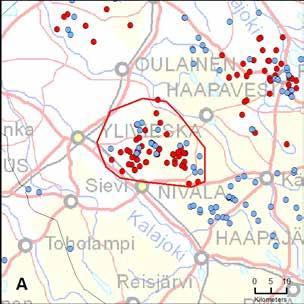28. Nivalan reviiri (Oulu) Yksilömääräarvio: 7 8 18.9. 31.12. 15 kpl 48 kpl, 38 yks. 1.1.2019 14.2.2019 4