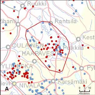 29. Pulkkilan reviiri (Oulu) Yksilömääräarvio: 6 15.8. 31.12. 24 kpl 27 kpl, 39 yks. 1.1.2019