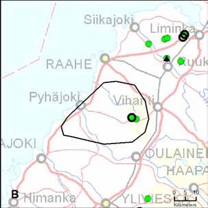 12. 6 kpl 5 kpl, 37 yks. 1.1.2019 22.1.2019 2 kpl, 7 yks Alueen koko 840 km 2 DNA näytteet Kerätyt näytteet: 5 kpl Onnistuneet määritykset: 3 kpl,