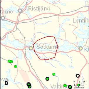 19 28.2.2019 Alueen koko 510 km 2 DNA näytteet Kerätyt näytteet: Onnistuneet määritykset: GPSaineisto