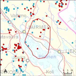 50. Tolkeen reviiri (PohjoisKarjala) Yksilömääräarvio: 4 22.9. 31.12. 1 kpl 6 kpl, 34 yks. 1.1.2019 24.2.2019 3 kpl 1 kpl, 4 yks.