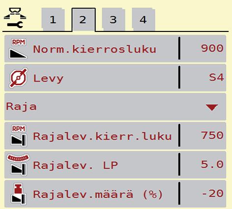 4 Käyttö AXIS EMC ISOBUS 4.