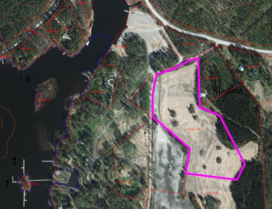 Suunnittelualue muodostuu tilan Loma-Ilola 781-423-1-466 osa-alueesta, jonka pinta-ala on noin 5,3 ha. Alueelle kuljetaan Suopellontietä (4131) ja siitä erkanevaa Päijätsalontietä pitkin.