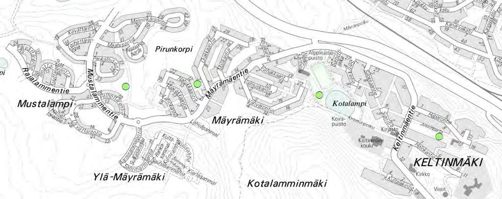 Keltinmäki Peukaloisenpuisto Kunnostus 2025-28 Orakas