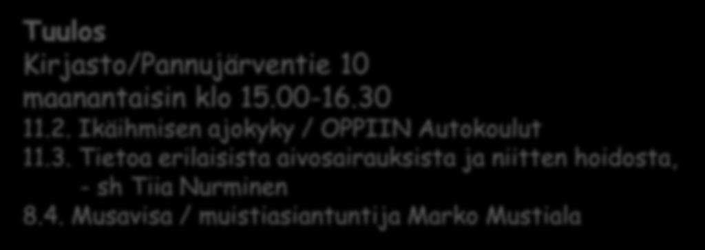 .2. Entisajan työkalut ja käsityöt - museolehtori Jyrki Nissi/Hml kaupunginmuseo 28.3.